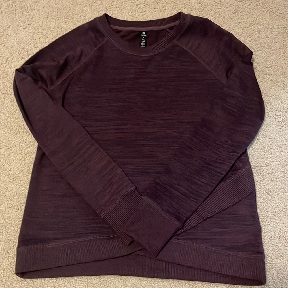 Purple sweater